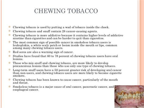 Harmful Health Effects of Tobacco consumption