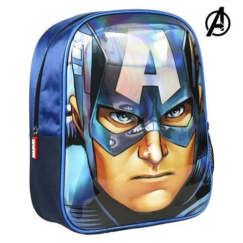 3D Child bag The Avengers 78169 in 2021 | Boy backpack, Kids backpack boys, Kids bags