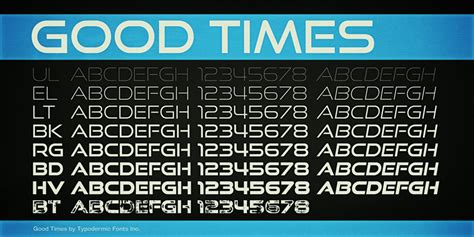 Good Times font - Font Tr