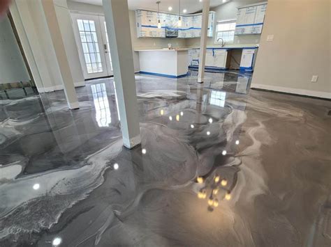 Clear Epoxy Floor Coating | Concrete Coatings All Year