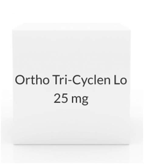 Ortho Tri-Cyclen Lo 28 Tablet Pack (0.18 / 0.215 / 0.25mg-25mcg)