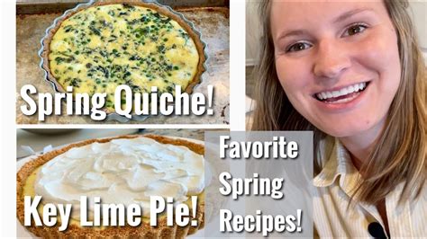 Spring Quiche Recipe with Spinach and Goat Cheese| Key Lime Pie Recipe | Whole Wheat Pie Crust ...