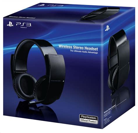 New Genuine Sony Official PS3 Wireless Stereo Gaming Headset for ...