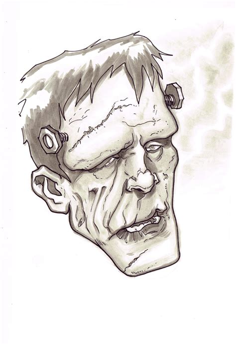 Frankenstein Sketch by Dave-Acosta on DeviantArt