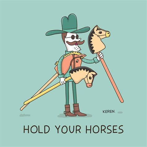 Cute Illustrations Portraying the Literal Meanings of Idioms
