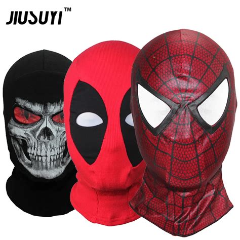 9Style New Skull Ghost X men Deadpool Punisher Deathstroke Masks Grim Reaper Balaclava Tactical ...