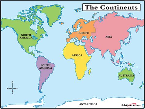 Continents - Land and Water in Our World