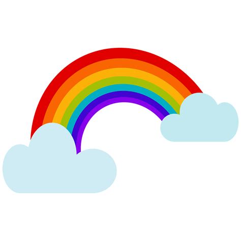 Download Rainbow, Clouds, Rain. Royalty-Free Stock Illustration Image ...