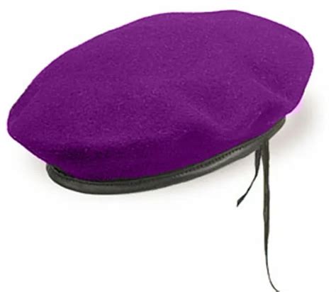 MILITARY PURPLE BERET of IDF Givati Infantry Brigade Israel Army Hat Police Cap $49.99 - PicClick