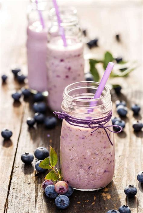 Banana Blueberry Smoothies for Healthy Starts - 31 Daily