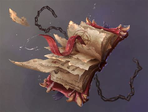 Magic Book by Eugene Kibkalo : r/ImaginaryHorrors