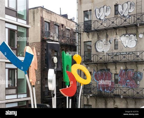 Outdoor Art Pieces, High Line Park, NYC Stock Photo - Alamy