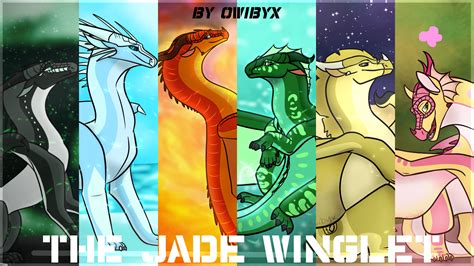 The Jade Winglet Wallpaper | Wings of Fire by Owibyx on DeviantArt