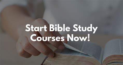 Free Online Bible Study Courses - Christian Leaders Institute