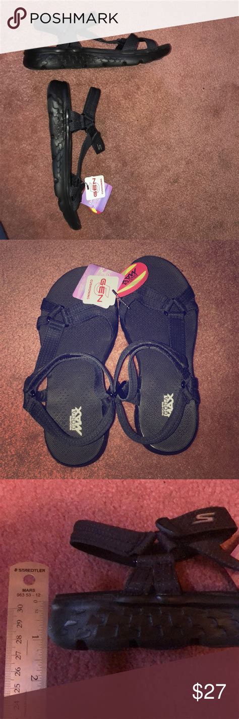 Skechers Goga Max “On the Go” Sandal | Skechers, Foam sandals, Sandals