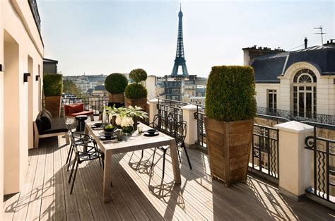 Terrasse hotel luxe paris - veranda-styledevie.fr