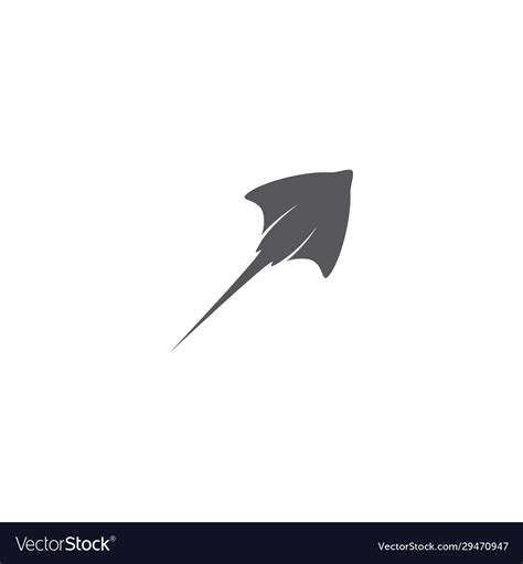 Stingray logo Royalty Free Vector Image - VectorStock