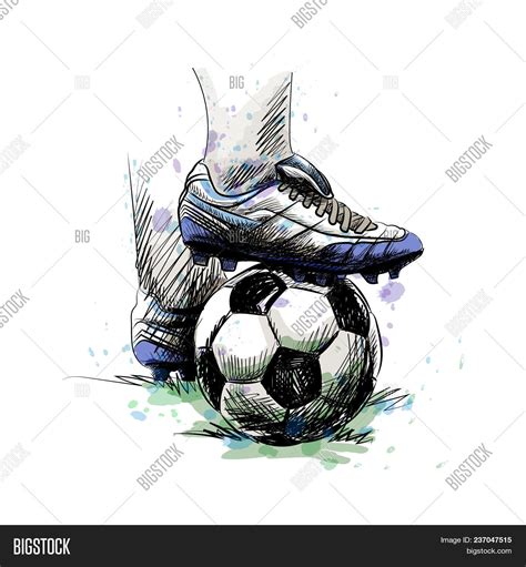 Feet Football Player Image & Photo (Free Trial) | Bigstock