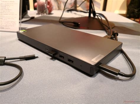 Portable Lenovo Thunderbolt 3 dock integrates a GTX 1050 GPU - NotebookCheck.net News