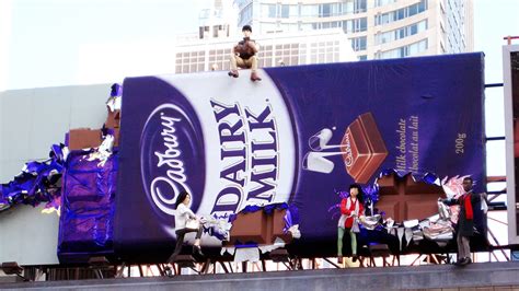 Cadbury’s Irresistible Giant Chocolate Billboard Ad Makes Everyone Drool