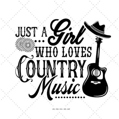 Country Music Gift Country Music Svg Country Girl Funny - Etsy