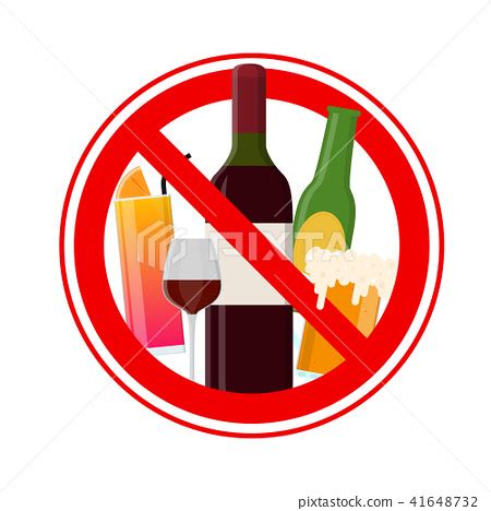 No Alcohol Sign