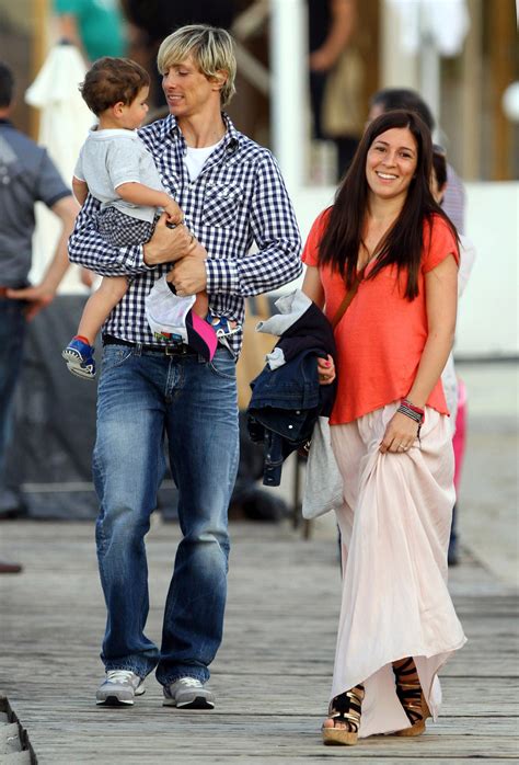 Football Stars: Fernando Torres With Kids And Wife Olalla