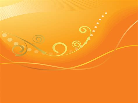 Abstract Orange Lines Powerpoint Templates - Abstract - Free PPT Backgrounds and Templates