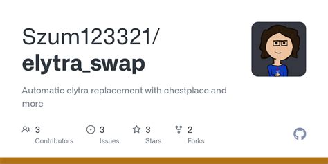 GitHub - Szum123321/elytra_swap: Automatic elytra replacement with chestplace and more