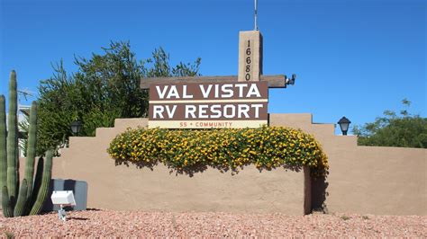 Val Vista RV Resort | Casa Grande 55+ Resort