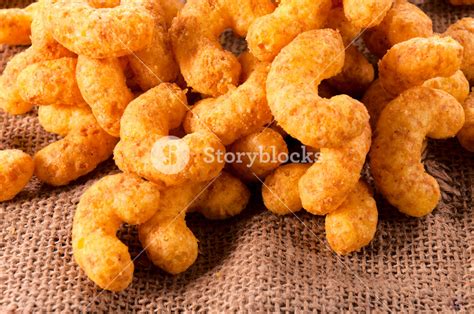 Cheese Puff snacks Royalty-Free Stock Image - Storyblocks