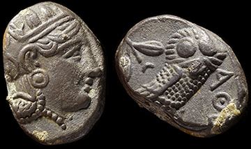 Ancient Resource: Athens Greece Coins for Sale-Athena and the Athenian Owl