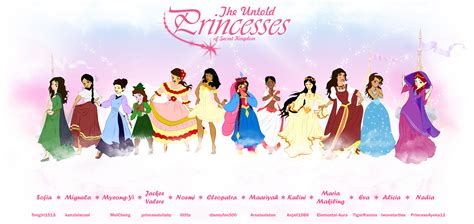 All disney princess names and pictures