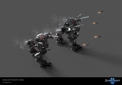 Weapon Concept Art, Thing 1, Starcraft, Goliath, Space Opera, Mecha, Concert, Robots, Tanks