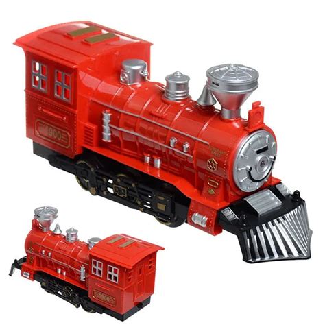 11" Musical Flashing Classical Train Red Hot sale Model toy child's gift Xmas Gift Kid Toy-in ...