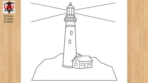 Lighthouse Outline Drawing - memmiblog