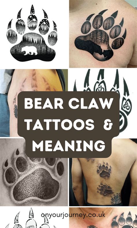 Bear paw tattoo meaning and inspiration – Artofit