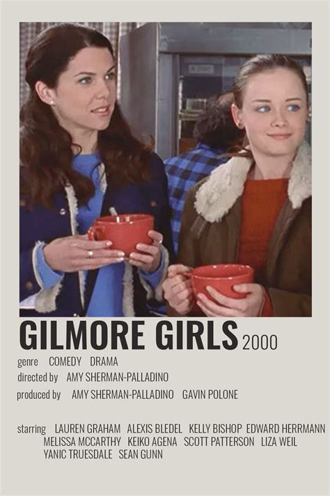 Gilmore Girls poster by cari | Gilmore girls poster, Gilmore girls party, Gilmore girls