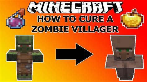 How To Cure A Zombie Villager In Minecraft Pe - Use a splash potion of ...