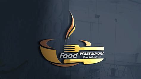 Modern Restaurant Logo Design Free Template Download – GraphicsFamily