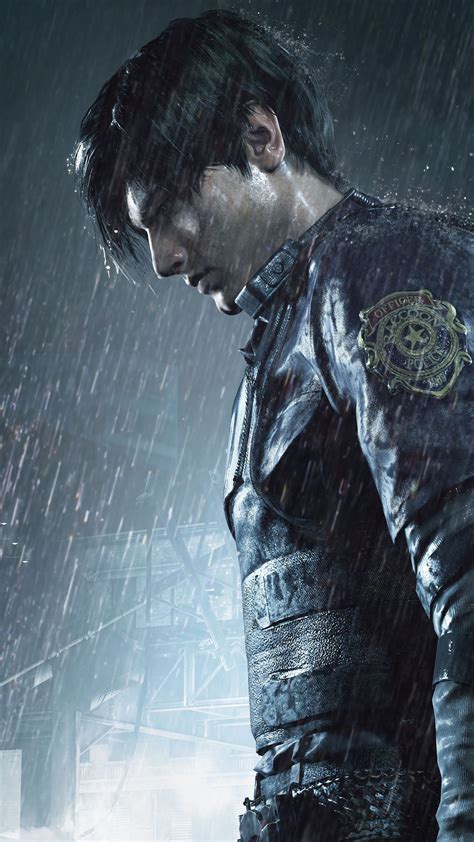 Leon Kennedy Resident Evil 2 Wallpaper