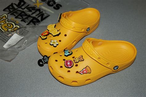 Justin Bieber X Crocs X Drew House Clog Yellow Mens Womens Shoes NEW ...