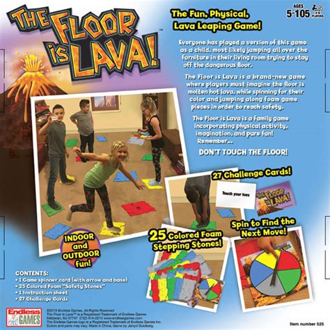 The Floor Is Lava Game - Best Active Play for Ages 5 to 7