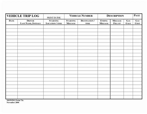 Driver log book template | fantasybook