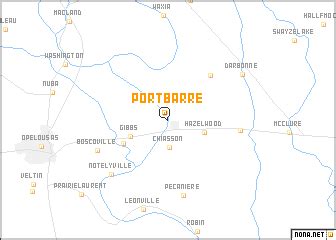 Port Barre (United States - USA) map - nona.net