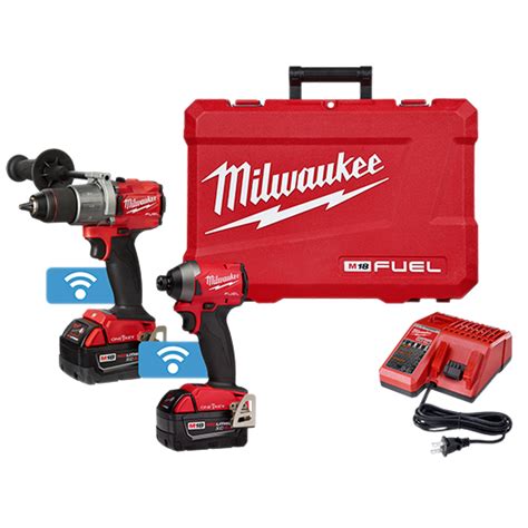 M18 FUEL 2-Tool w/ ONE-KEY Combo Kit | Milwaukee Tool | Hammer drill ...