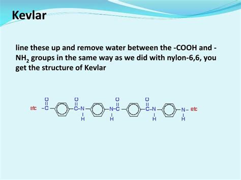 PPT - Synthetic condensation polymers - Urea- methanal & Kev l ar PowerPoint Presentation - ID ...