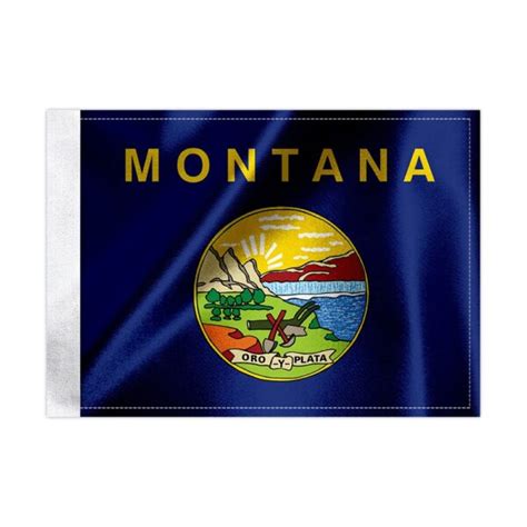 Vibrant Montana State Flag For Motorcycles Cars And Trucks