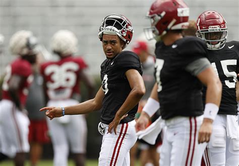 Bryce Young Led Alabama's Offense in Opening Scrimmage