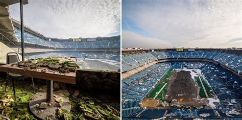 What The Abandoned Silverdome Looks Like 13 Years After The Detroit ...